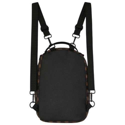 Sprayground Τσάντα πλάτης Sharks In Paris WTF Bubbly Brown Check Mini Backpack